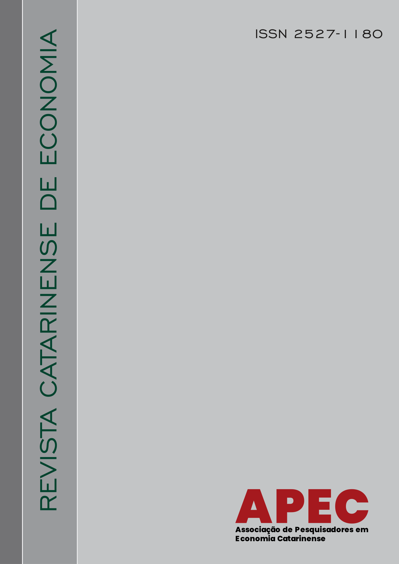 Revista Catarinense de Economia (RCE)