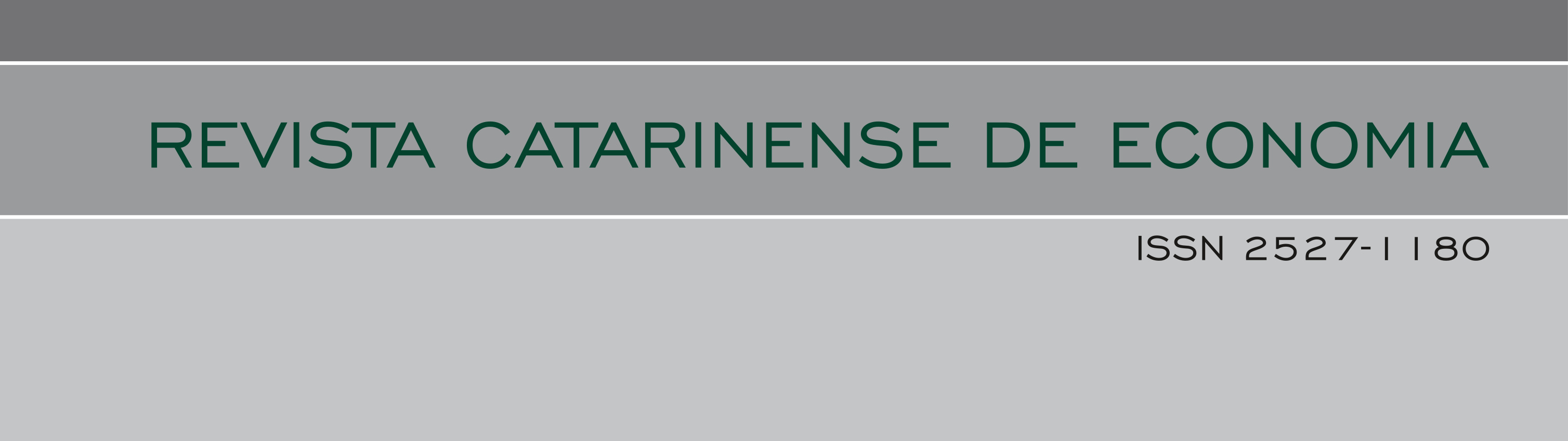 Revista Catarinense de Economia